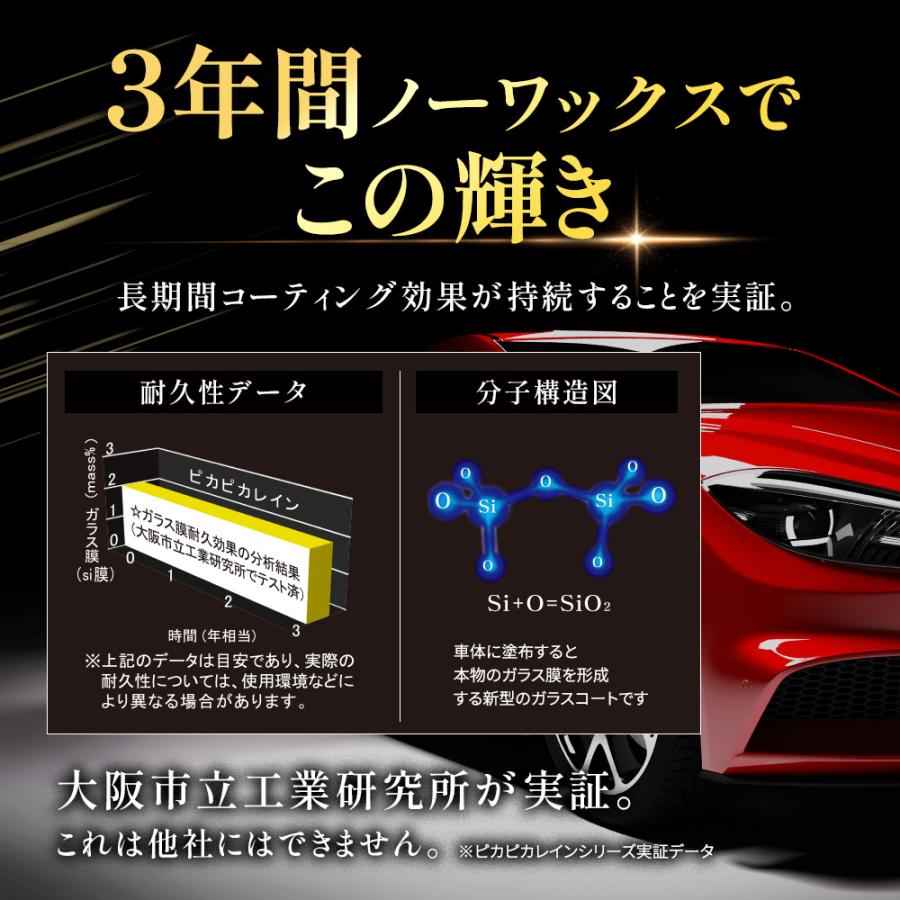 ピカピカレイン 車 コーティング剤 ガラスコーティング剤 洗車