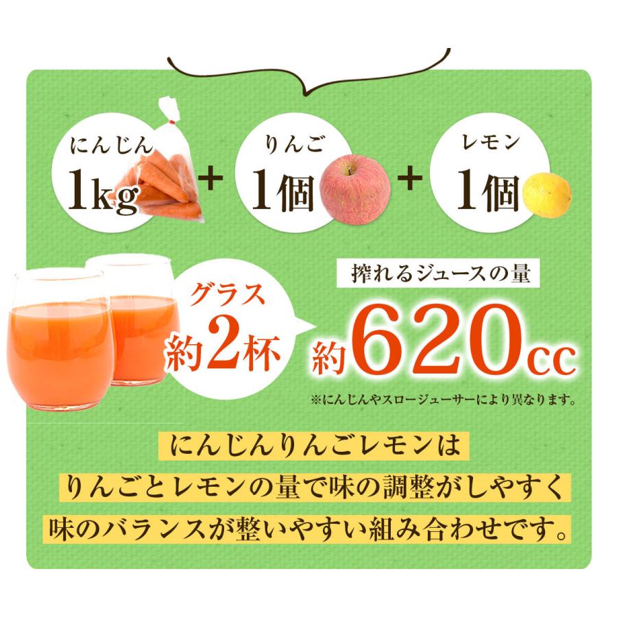 クール便対応 人参 にんじん 国産 にんじんジュース ジュース用 1kg 訳あり 誠実 ゲルソン療法にも最適 りんご1個 洗い人参 化学肥料不使用栽培 農薬 レモン1個