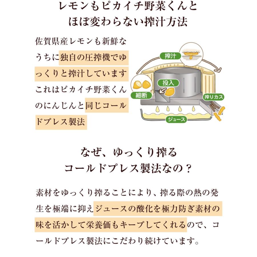 人参ジュース 無添加 にんじんジュース にんじんレモンジュース 4箱 100ml×120P 冷凍 無農薬人参 ストレート 野菜ジュース｜pika831｜12