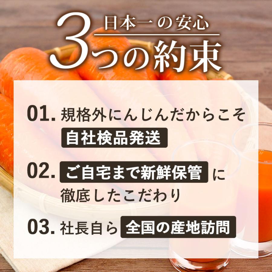オーガニック にんじん 人参 無農薬人参 8kg 訳あり (クール便) 無農薬