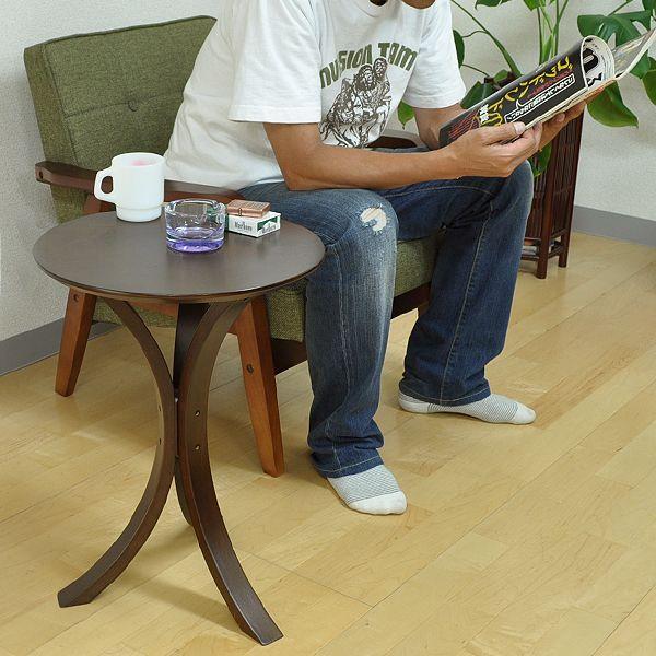 ソファテーブル サイドテーブル 円テーブル 新生活 : ピカイチ家具