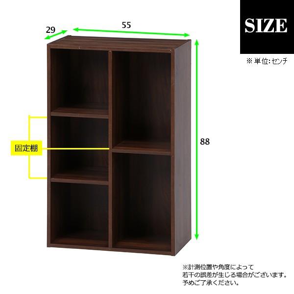 収納棚 カラーボックス 3段 工具不要 組立簡単 シンプル 幅42cm 高さ