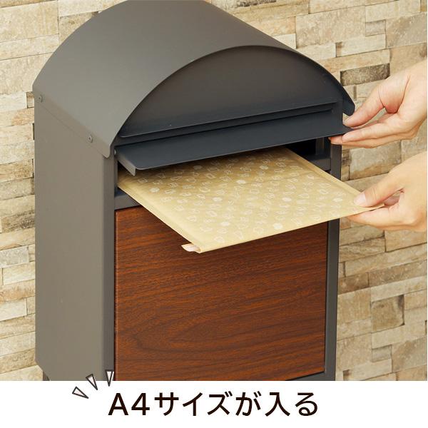 郵便ポスト メールボックス 表札付き 玄関 シンプル 大容量 新 郵便ポスト メールボックス 表札付き 玄関 シンプル 大容量 新