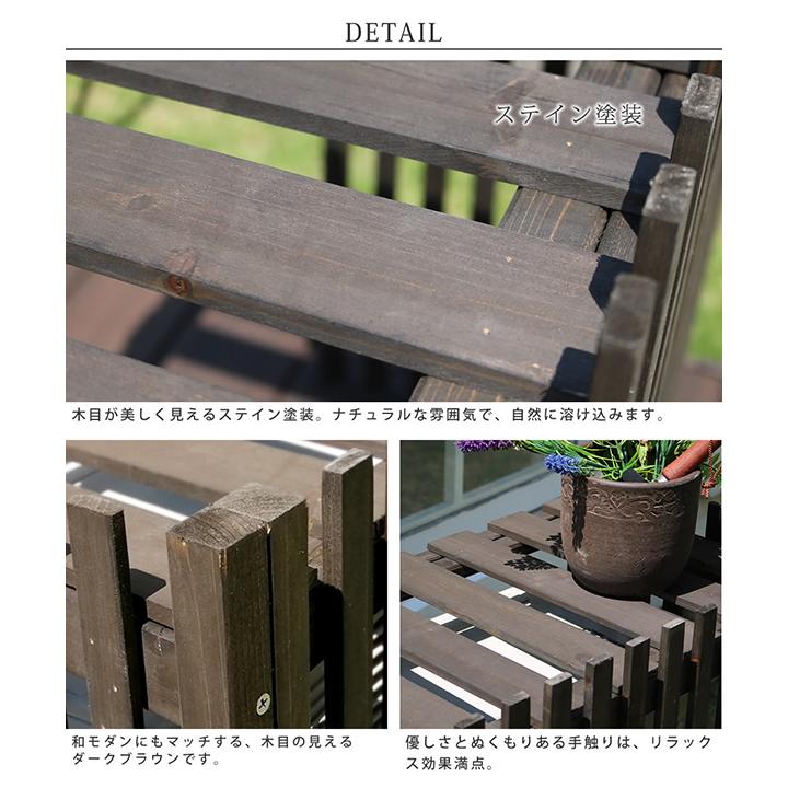 縦格子 モダン 室外機カバー 幅102.5 エアコンカバー 簡単組立 日よけ