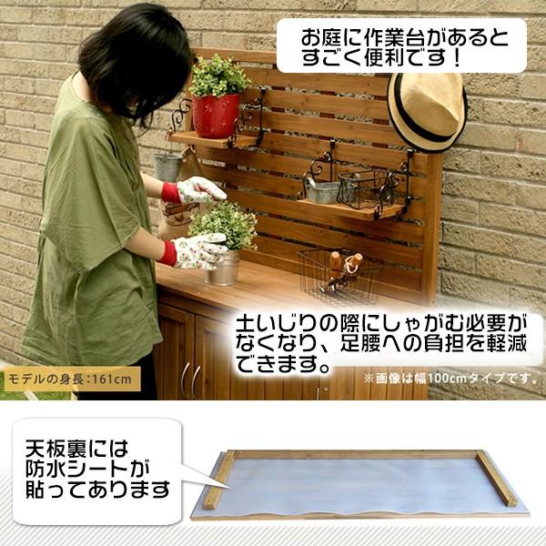 収納庫 パネル付き 幅101cm ブラウン 木製 物置 新生活 : ピカイチ家具