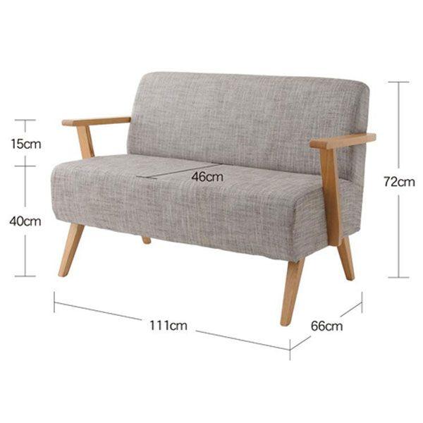 2人掛けソファ ソファー ソファ2人 新生活 : ピカイチ家具 - 通販