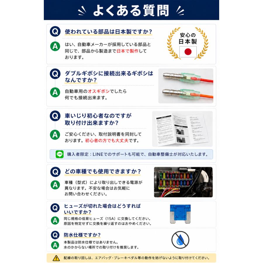 ピカイチ bz4X 電源取り出し オプションカプラー ダブルギボシ対応