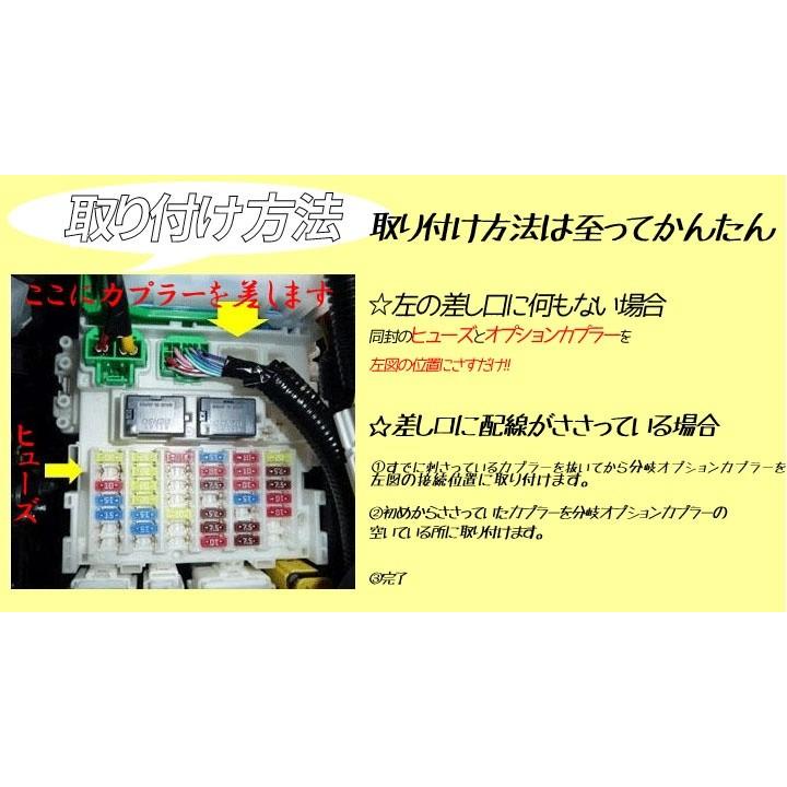 フィットハイブリッド Gp5 Fit3 電源取り分岐オプションカプラー ヒューズboxに挿すだけ Nzxjmffzst オプションカプラー専門店ピカイチ 通販 Yahoo ショッピング