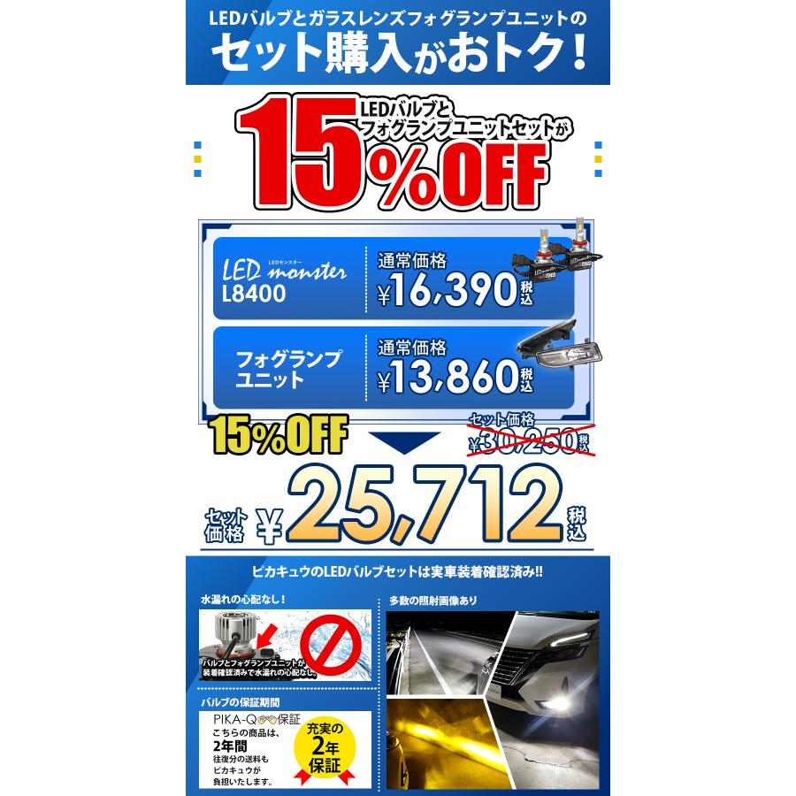 ピカキュウ ニッサン セレナ (C27系 後期) フォグランプ装着車 ピカキュウ ニッサン セレナ (C27系 後期) フォグランプ装着車