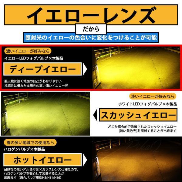 ピカキュウ トヨタ MICRO 純正 対応 イエローガラスレンズ