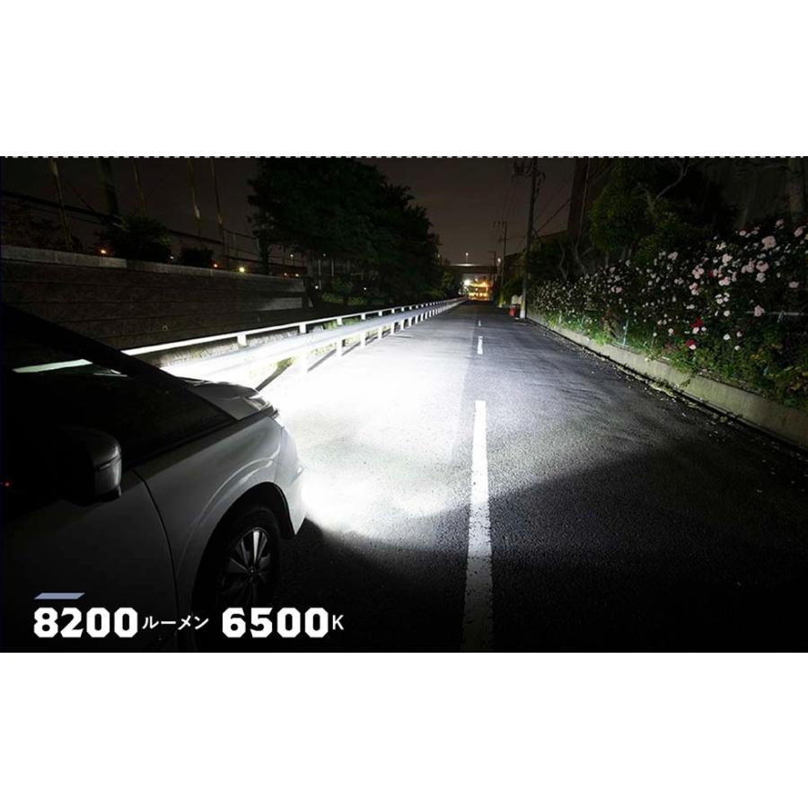 ピカキュウ LED 凌駕L8200 フォグランプキット 8200lm ホワイト 6500K