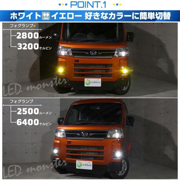 ピカキュウ ダイハツ アトレー (S700V/S710V) L1B LED monster 2Colors