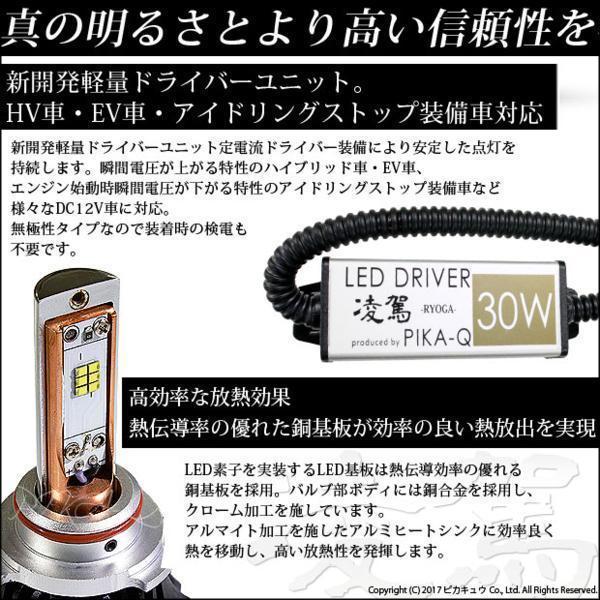 [アウトレット品・保証なし]14-B-1 単 ピカキュウ フォグランプ用 LEDバルブキット[PSX24W]凌駕 -RYOGA- L4800 イエローの画像