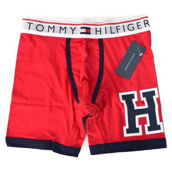 トミーヒルフィガー パンツ TOMMY HILFIGER コットン エラスタン メンズ ニット ボクサー ブリーフ 下着 ボクサーパンツ 日本未発売 S マホガニー 09T3604608｜pike-st