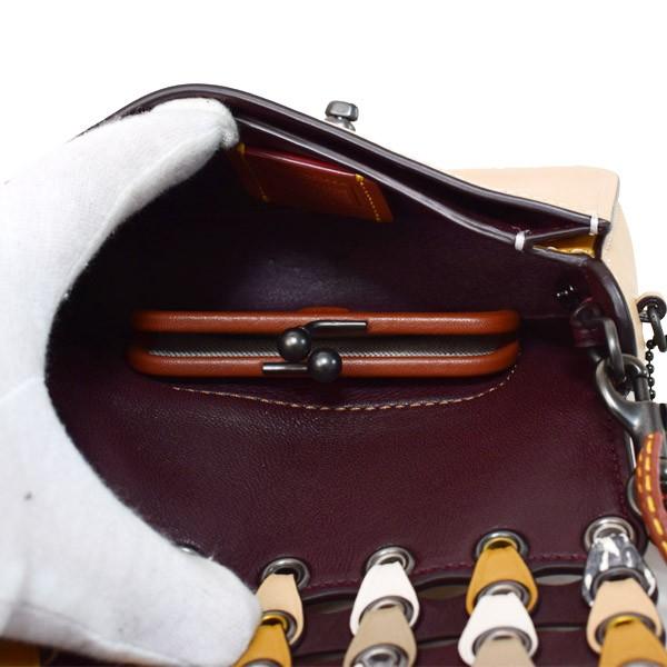 COACH（コーチ） バッグ グラブタンレザー スネークスキン パイソン