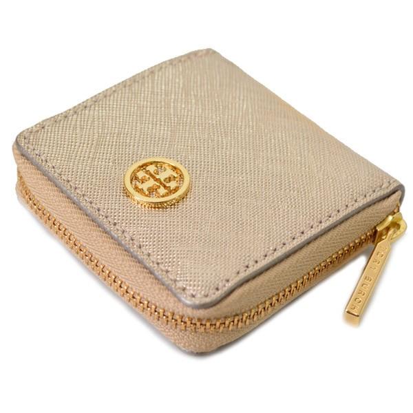 TORY BURCH（トリーバーチ） 小物 ロビンソン レザー メタリック ミニ 