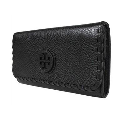 【新品未使用】トリーバーチ　長財布　ブラック トリーバーチ 長財布 TORY BURCH マリオン エンベロープ レザー 二