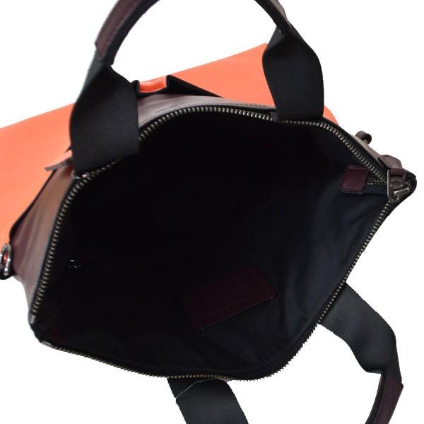 COACH（コーチ） メンズバッグ ツートン レザー フォルド オーバー