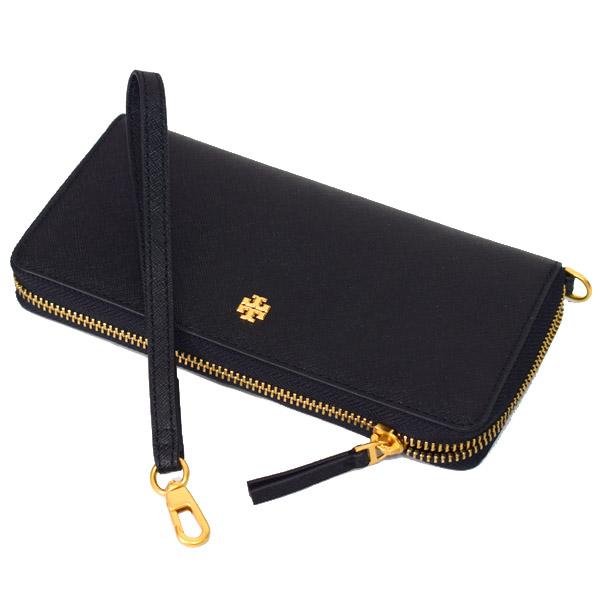 TORY BURCH（トリーバーチ） 長財布 レザー エマーソン ロゴ リスト