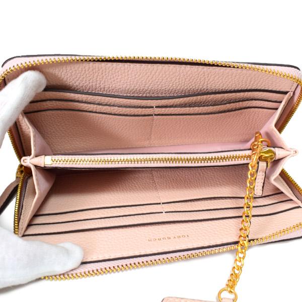 TORY BURCH（トリーバーチ） 長財布 レザー ブリテン ロゴ ジップ
