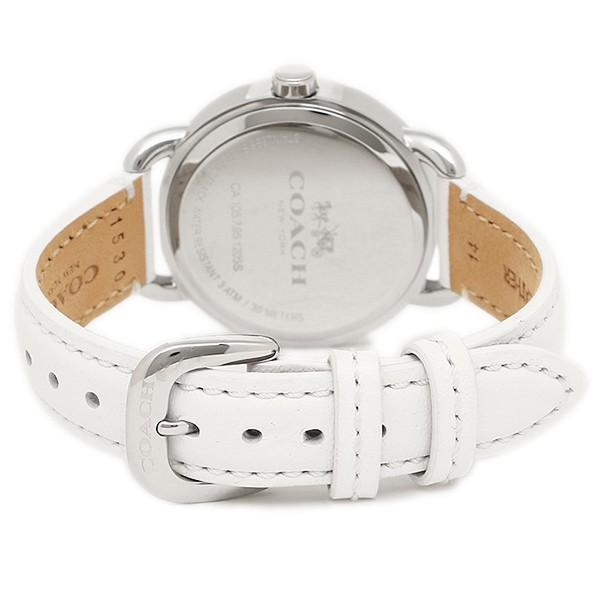 COACH（コーチ） 時計 レザー ラウンド ラインストーン レディース