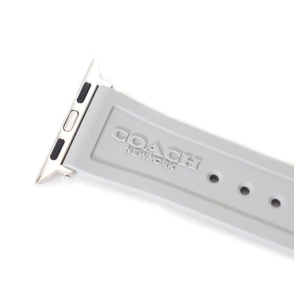 COACH（コーチ） アップルウォッチ 替えベルト シリコン 3D 