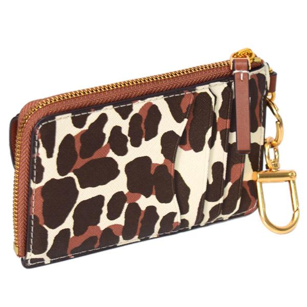 トリーバーチ コインケース TORY BURCH レザー ヒョウ柄 レオパード 