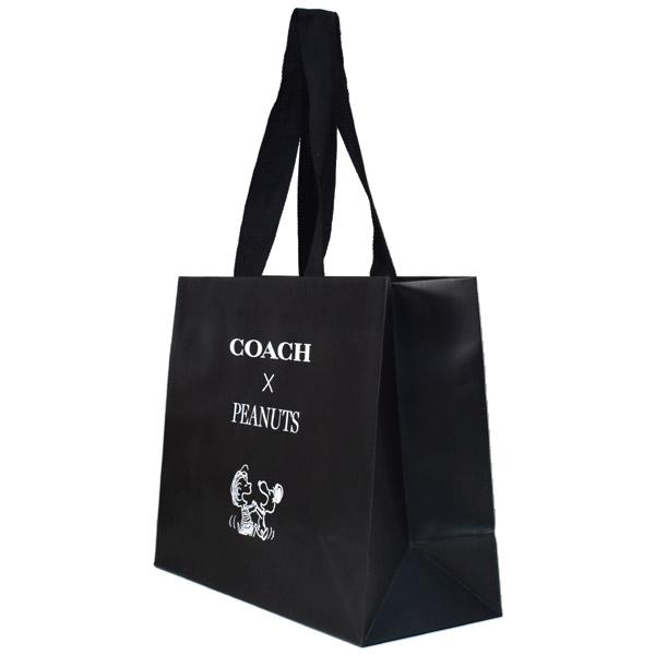 COACH（コーチ） 紙袋 スヌーピー ピーナッツ コラボ ラージ 純正紙袋
