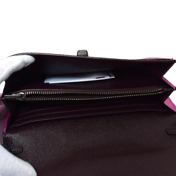 COACH（コーチ） バッグ クロスグレインレザー メタリック チェーン