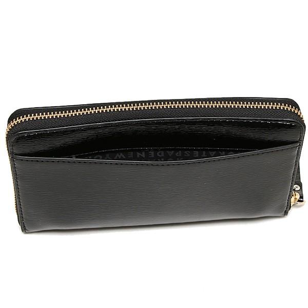 kate spade ブラック レザー 長財布 kate spade NEW YORK ケイトスペード 財布 katespade パテント