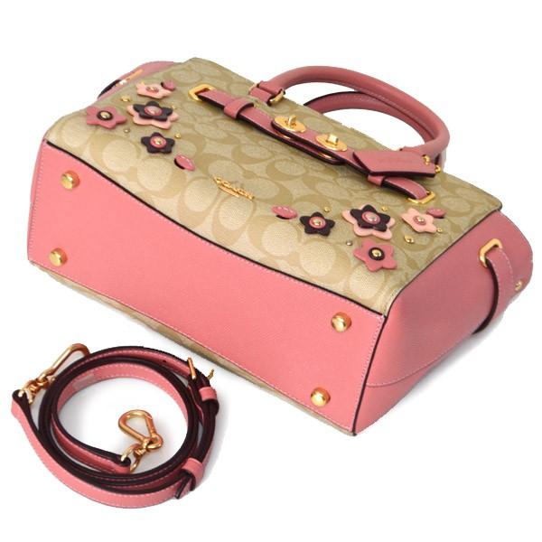 COACH（コーチ） バッグ スワッガー シグネチャー ティーローズ 花柄