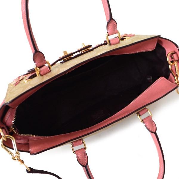 COACH（コーチ） バッグ スワッガー シグネチャー ティーローズ 花柄