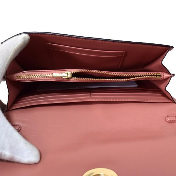 【美品】COACH コーチ チェーンバッグ　クラッチバッグ　ターンロック COACH（コーチ） バッグ レザー チェーン ターンロック ショルダー
