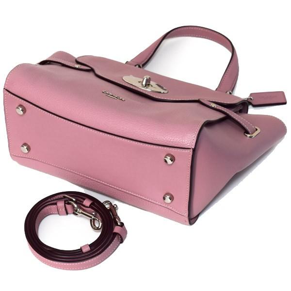 COACH（コーチ） バッグ ブレイク フラップ ペブルレザー ターンロック