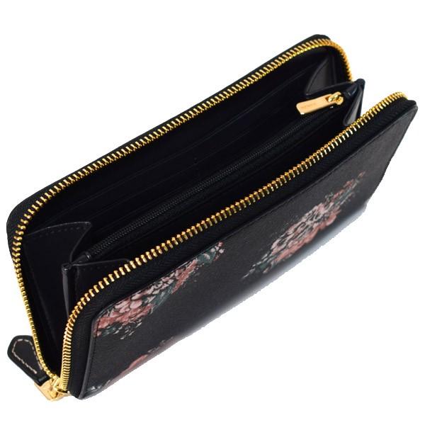 COACH（コーチ） 長財布 コーティングレザー トース ブーケ 花柄