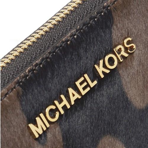 MICHAEL KORS（マイケルコース） 長財布 ハラコ レザー カモフラージュ 