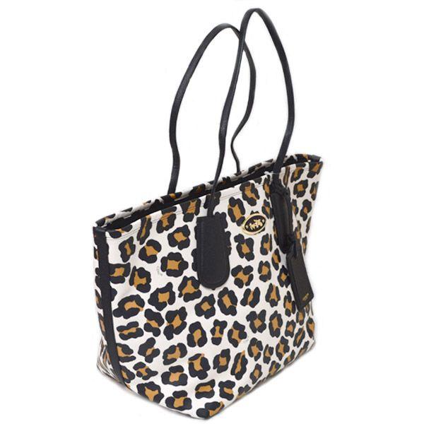 コーチ バッグ COACH マディソン オセロット レオパード ヒョウ柄