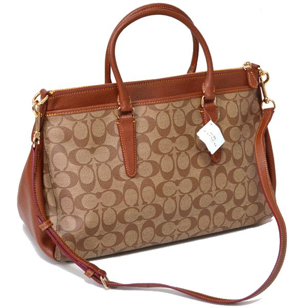 COACH（コーチ） バッグ モーガン シグネチャー トート 2WAY 