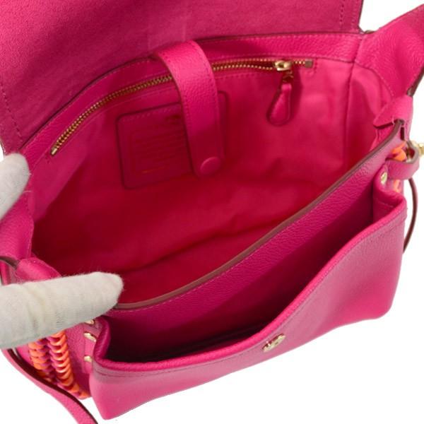 COACH（コーチ） バッグ レザー ダコタ フラップ レーシング ウィップ 