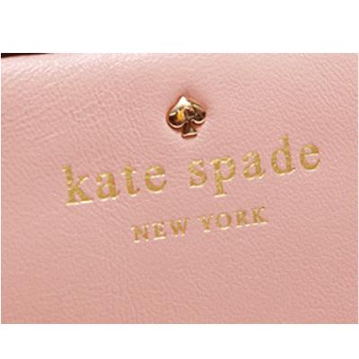 ケイトスペード バッグ katespade レザー ななめ掛け ショルダー バッグ  ピンク×オレンジレッド 3587｜pike-st｜04