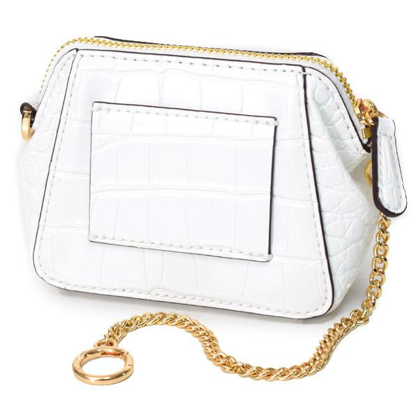 MICHAEL KORS（マイケルコース） ポーチ クロコダイルエンボスドレザー 