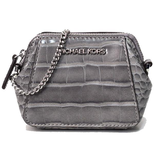 格安即決 マイケルコース ポーチ Michael Kors クロコダイルエンボスドレザー シャーロット チェーン キーフォブ 小物入れ マルチポーチ アッシュグレー 35f0scfk1e 35f0scfk1e ブランド専門店 パイクストリート 通販 Yahoo ショッピング Sale 30 Off Www