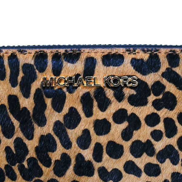 MICHAEL KORS マイケルコース 長財布 MK ヘアカーフレザー MICHAEL KORS マイケルコース 長財布 MK ヘアカーフレザー
