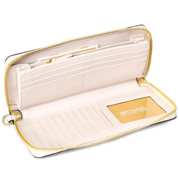 MICHAEL KORS マイケルコース 長財布 MK ヘアカーフレザー MICHAEL KORS マイケルコース 長財布 MK ヘアカーフレザー