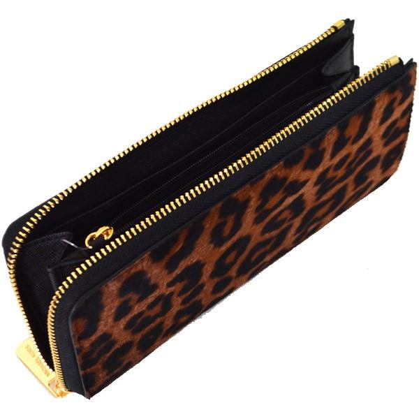 MICHAEL KORS（マイケルコース） 長財布 ハラコ ヘアカーフ レオパード