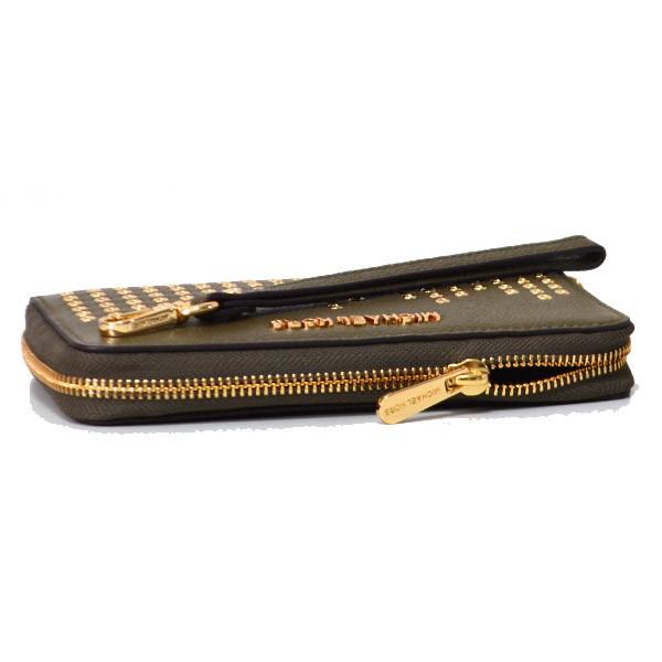 MICHAEL KORS（マイケルコース） 財布 MK MICHAEL KORS レザー ジップ 