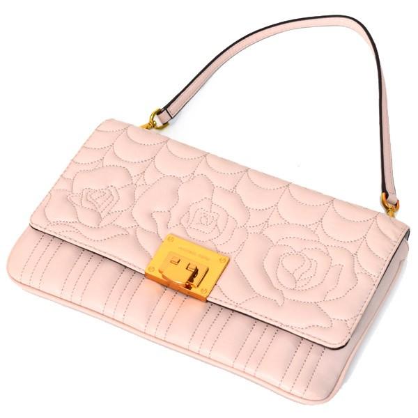 MICHAEL KORS（マイケルコース） バッグ レザー キルティング 刺繍 花