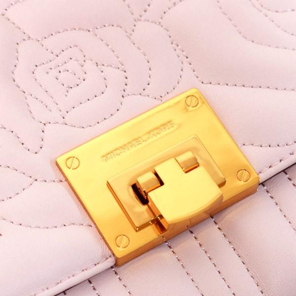 MICHAEL KORS（マイケルコース） バッグ レザー キルティング 刺繍 花