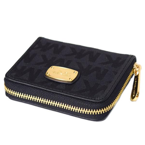 MICHAEL KORS（マイケルコース） 財布 キャンバス モノグラム ラウンド