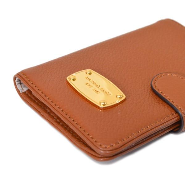 MICHAEL KORS マイケルコース 小物 レザー ロゴ プレート 二